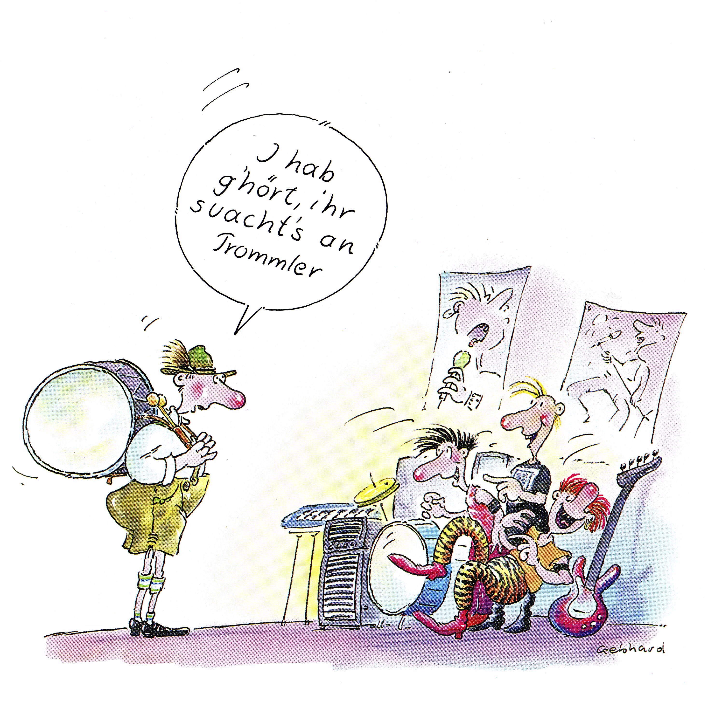 Bayrischer Trommler